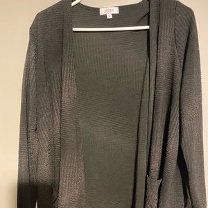 Llr Large black ribbed Sarah, maybe worn once